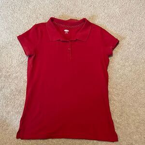 Girls Old Navy Size XL 14 Uniform Polo Shirt In Good Condition